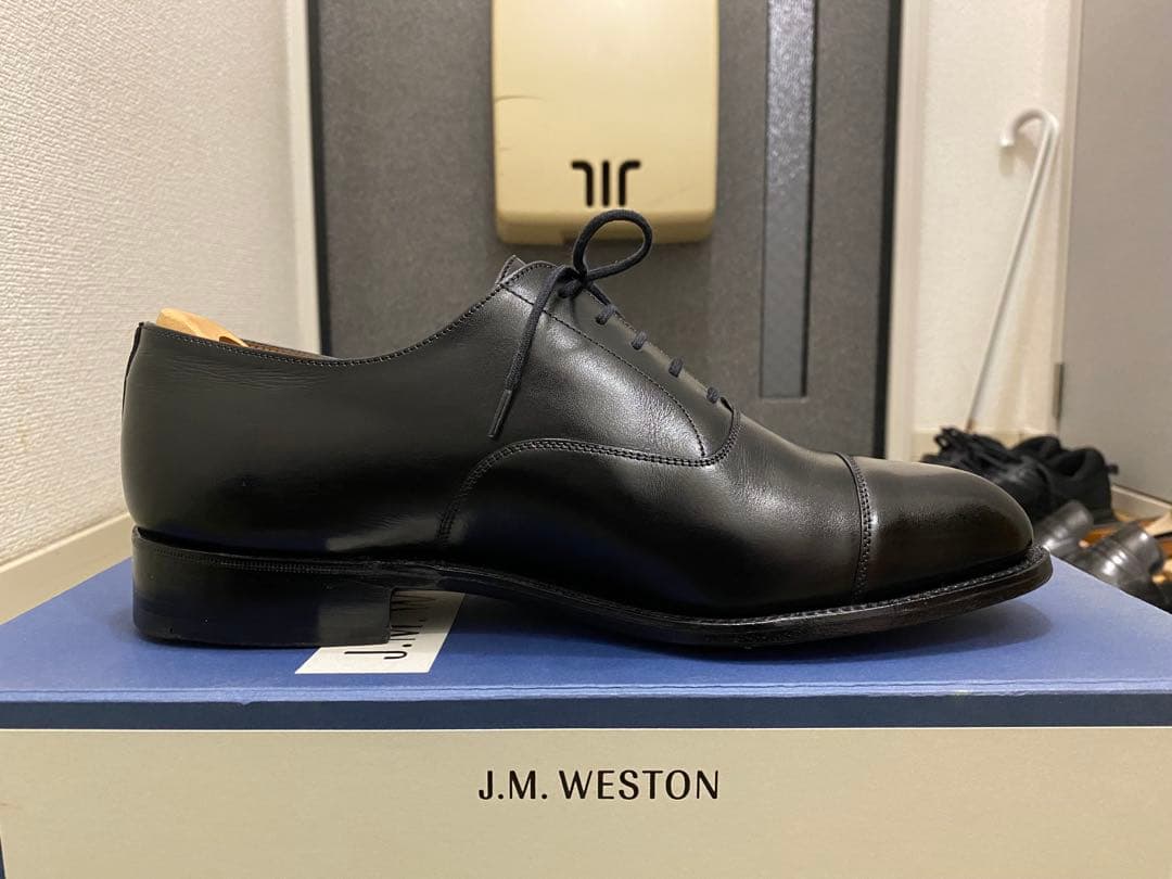 靴 J.M.WESTON / 300 / Cap toe oxford / 6.5F