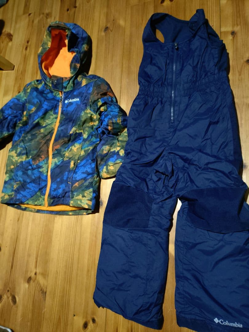 コロンビア ジュニア スキーウェア スノーウェアセット 120