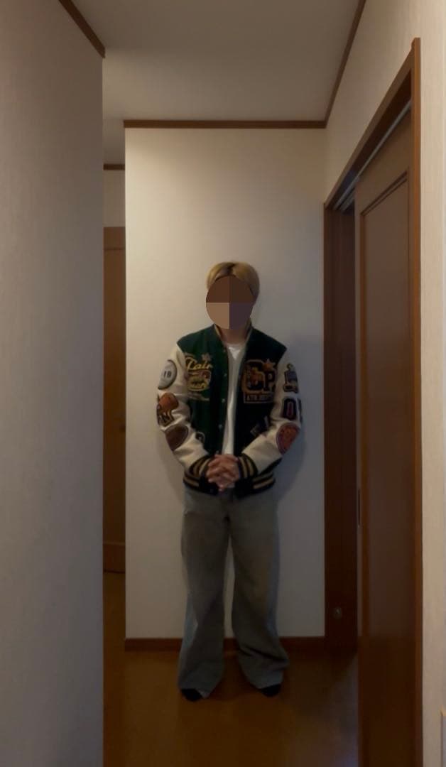 激レア200着限定品　champion U.S.A.スタジアムジャケット L