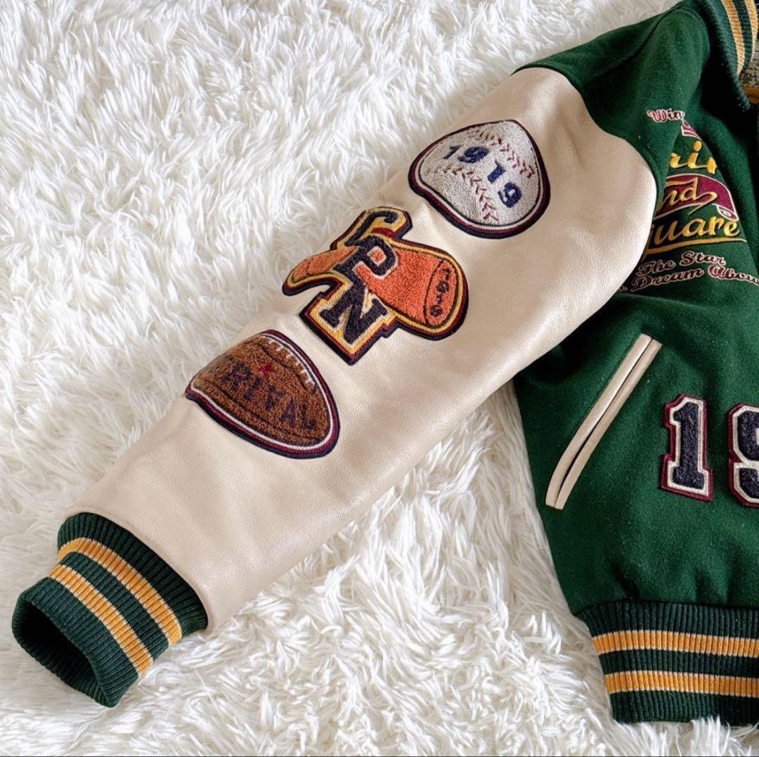 激レア200着限定品　champion U.S.A.スタジアムジャケット L