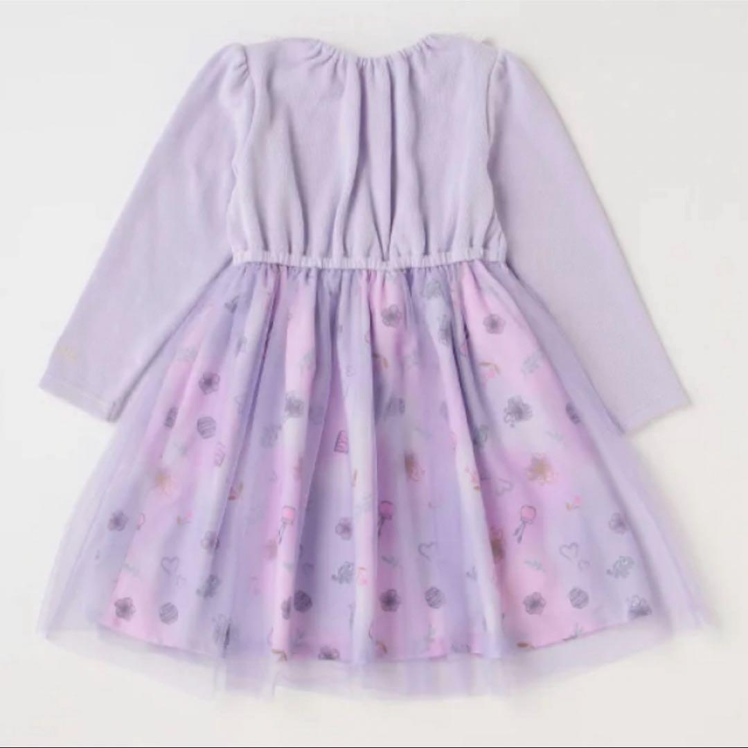 新品　メゾピアノ　ドッキングワンピース　ラプンツェル