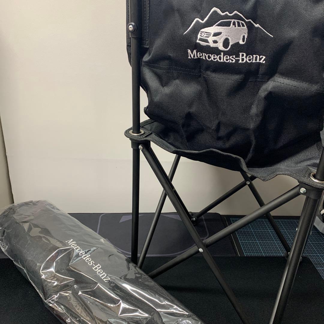 Mercedes-Benz アウトドアチェア2脚 & レジャーシート