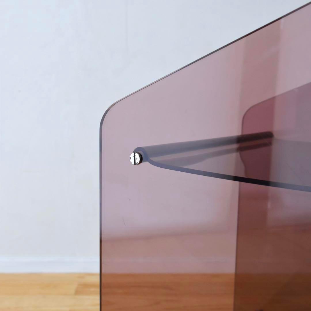 キャスターワゴン アクリル　ポストモダン