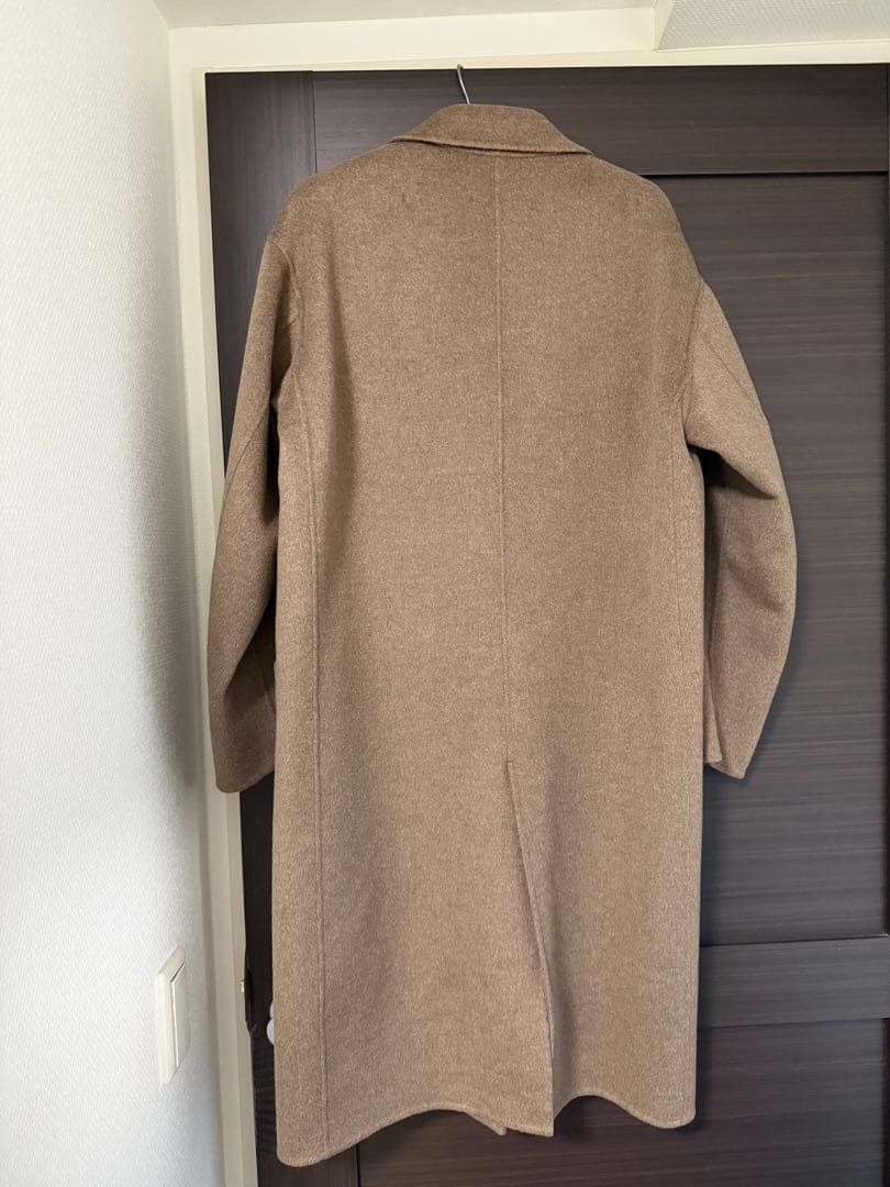 今期　フレームワーク SUPER160’s ダブルブレストコート ブラウン 38