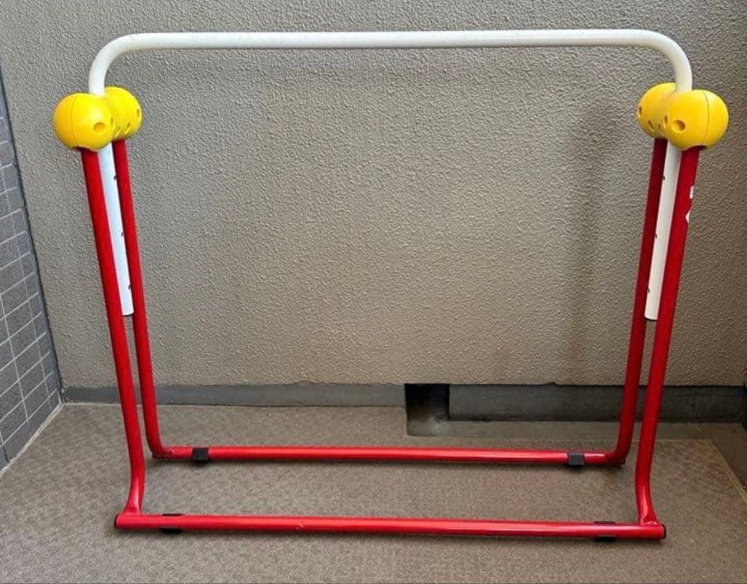 鉄棒 耐荷重70kg ツムラこども鉄棒　逆上がり