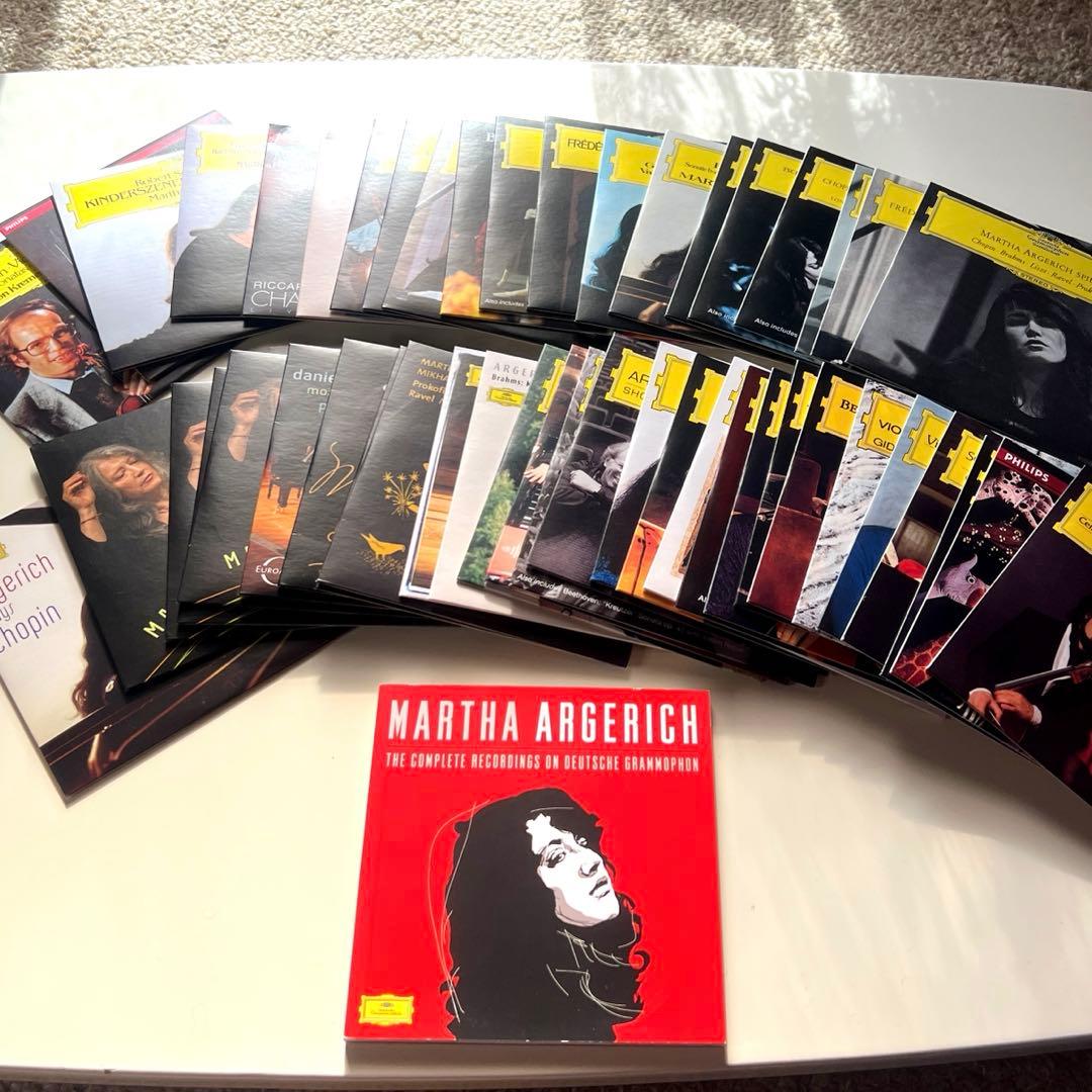 廃盤 マルタ・アルゲリッチ/ドイツ・グラモフォン録音全集 48CD