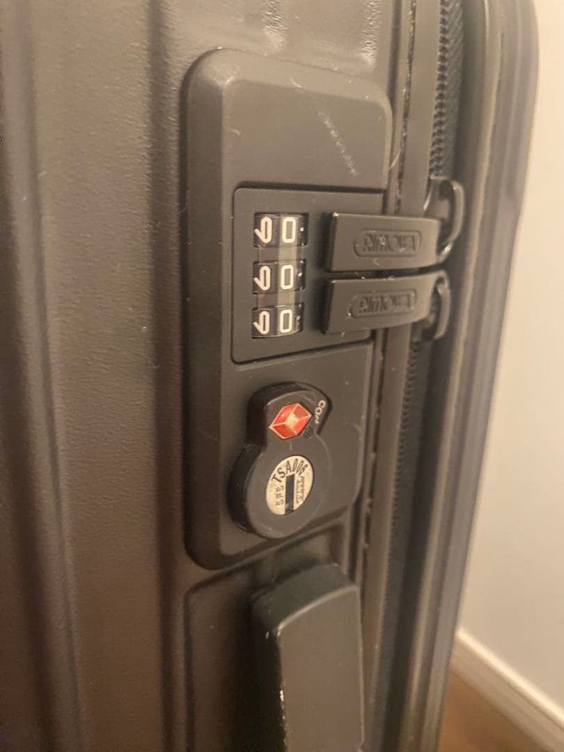 希少❗️美品　廃盤リモワ　全日空コラボ　サルサ　35L 2輪　マットブラック