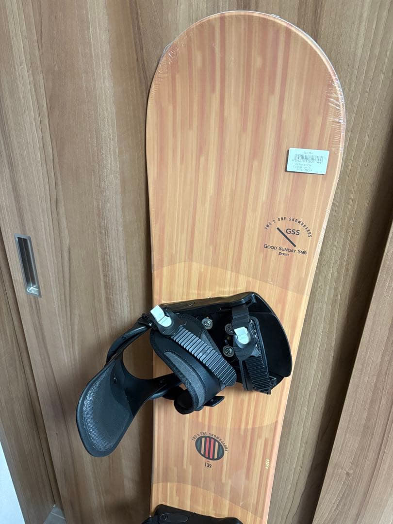 スノーボード ビンディング付き2点セット【新品未使用】