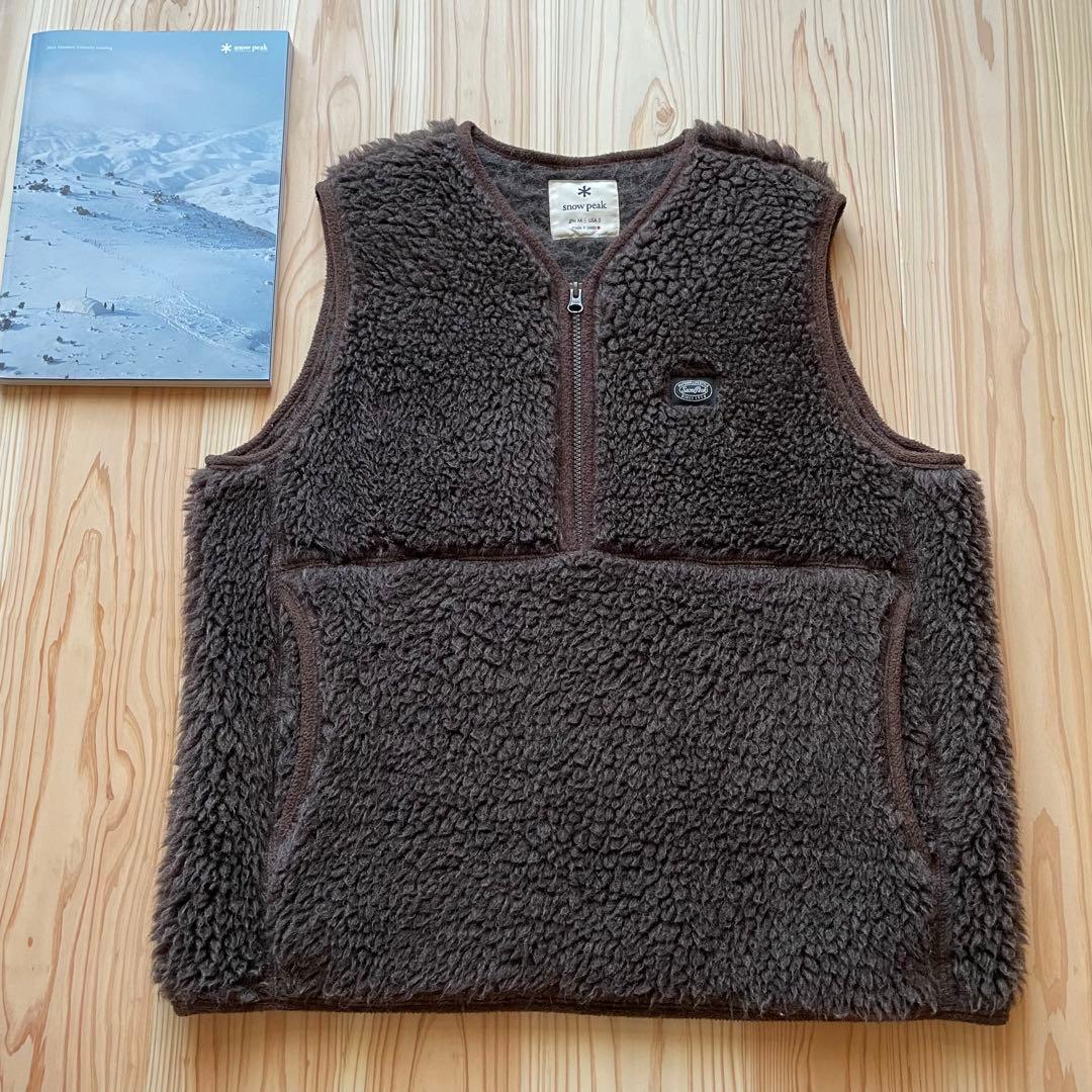  peak フリースボアベスト JPN M / USA S