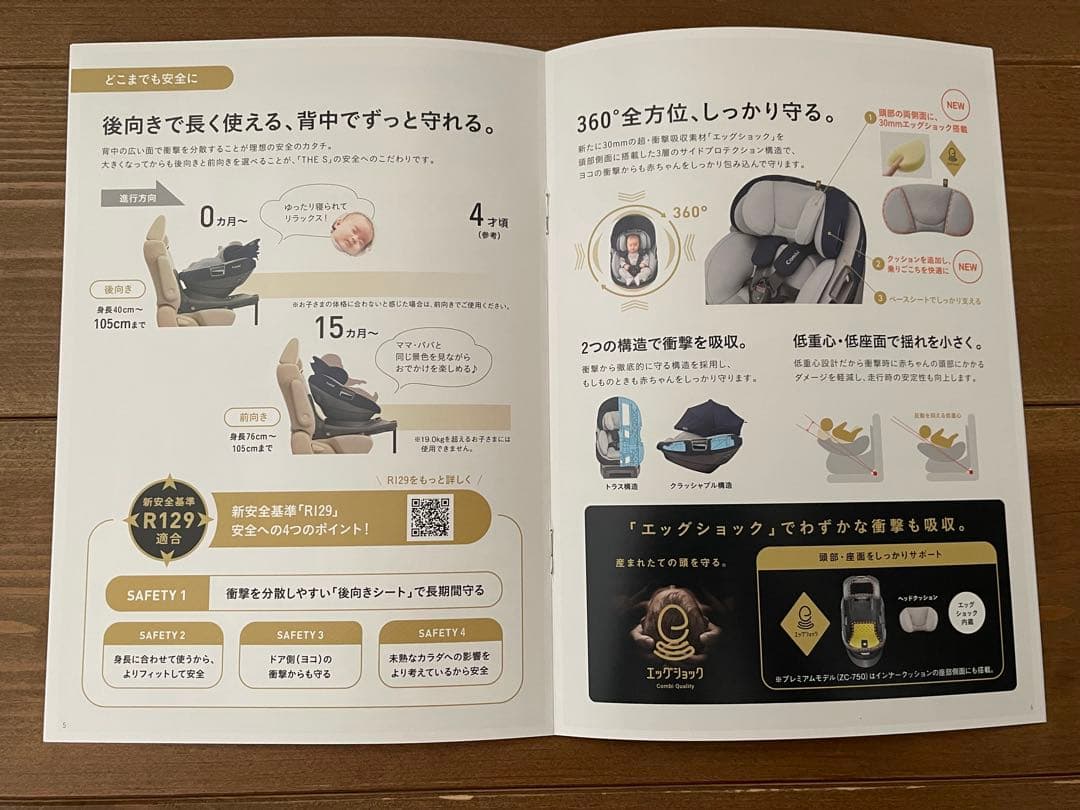 し*ん様 Combi アカチャンホンポ限定チャイルドシート the s Lott