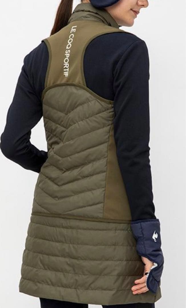 ◎マンナン◎ルコック　パディングベスト＆スコートOサイズ23FW 新品タグ