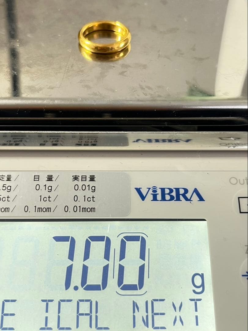 みーぽん　オーダー甲丸リング