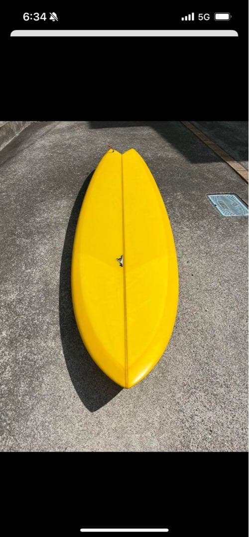 THOMAS surfboard Long fish 7.4　トーマス