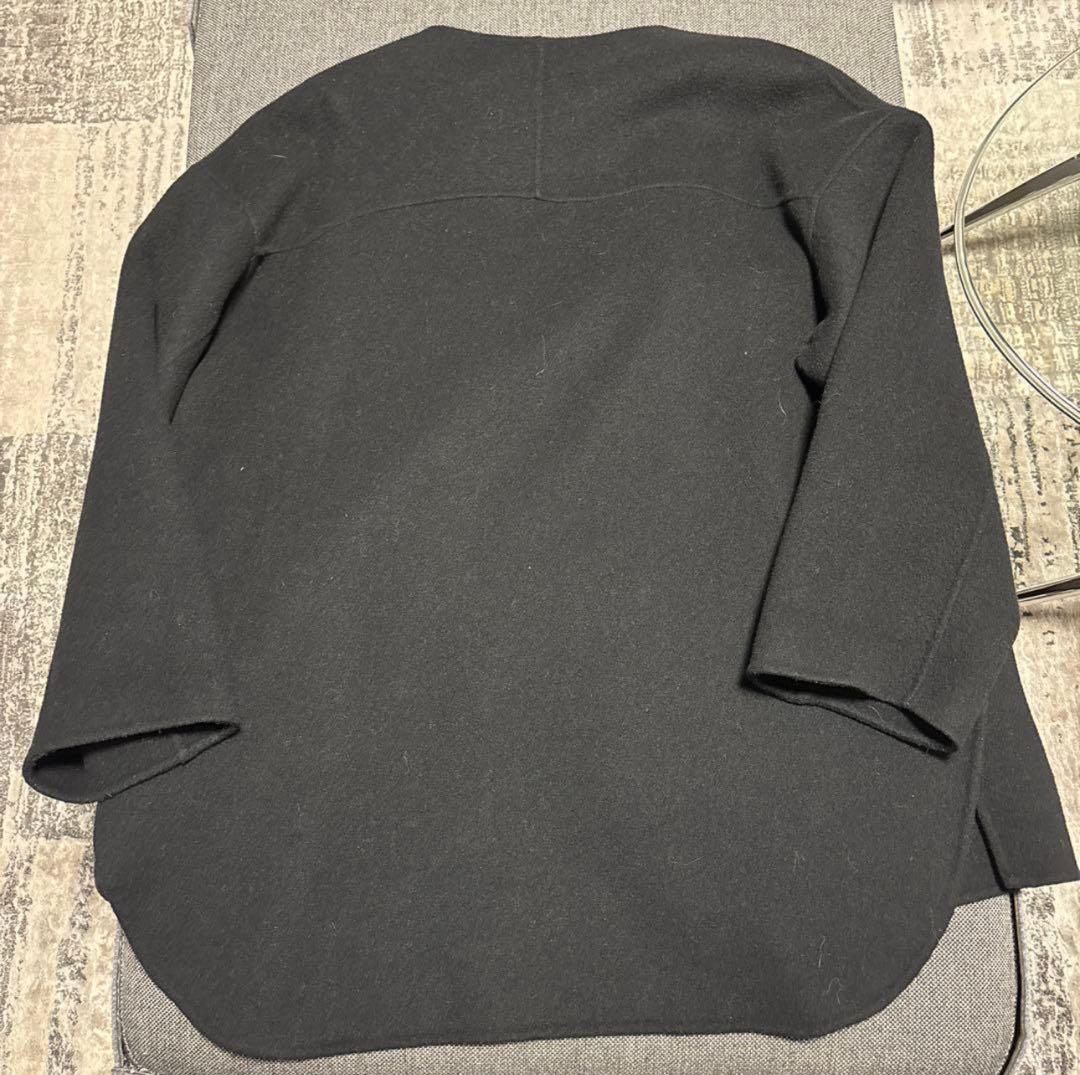 【美品】BEARDSLEY ショートリバーコート　黒