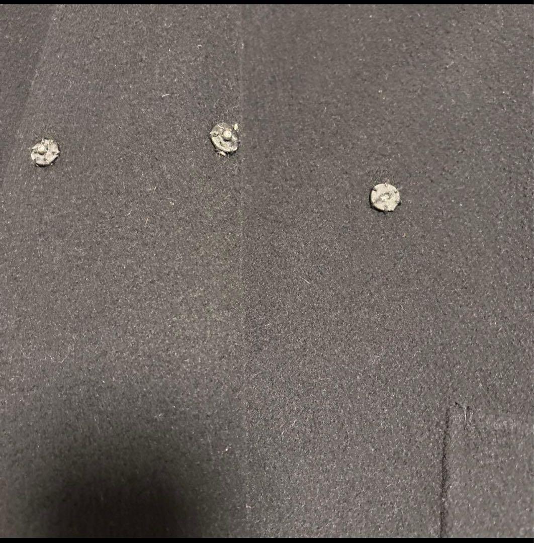 【美品】BEARDSLEY ショートリバーコート　黒