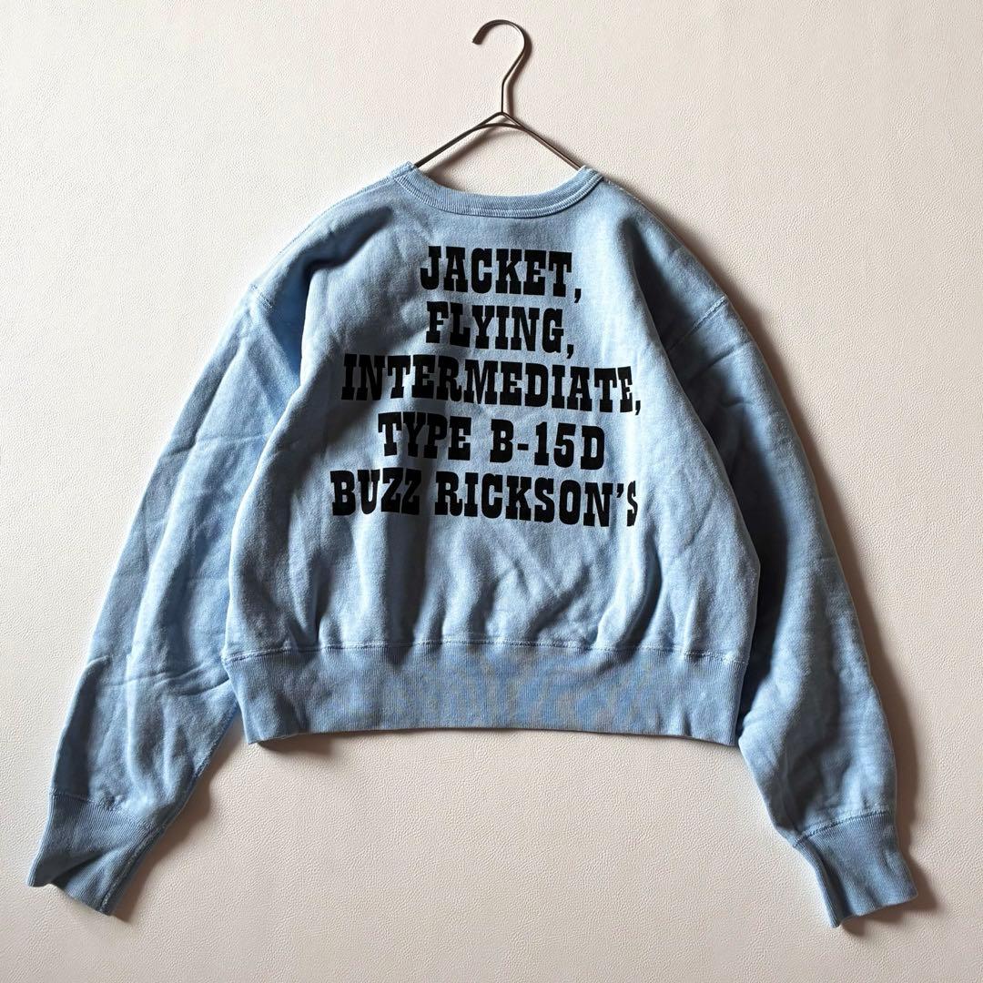 バズリクソンズ　BEAMS BOY　別注　クルースウェット　スヌーピー　サックス