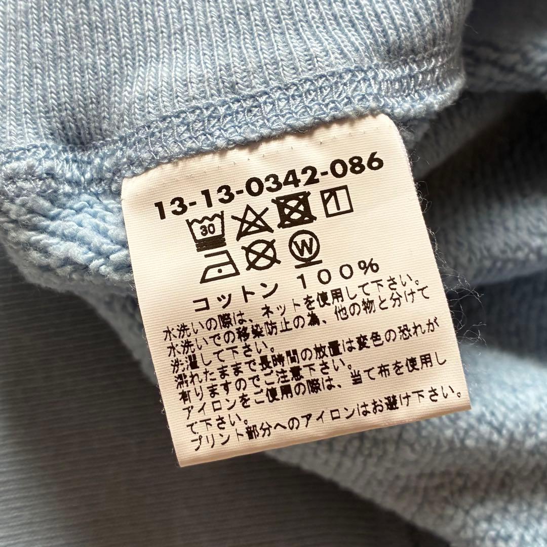 バズリクソンズ　BEAMS BOY　別注　クルースウェット　スヌーピー　サックス