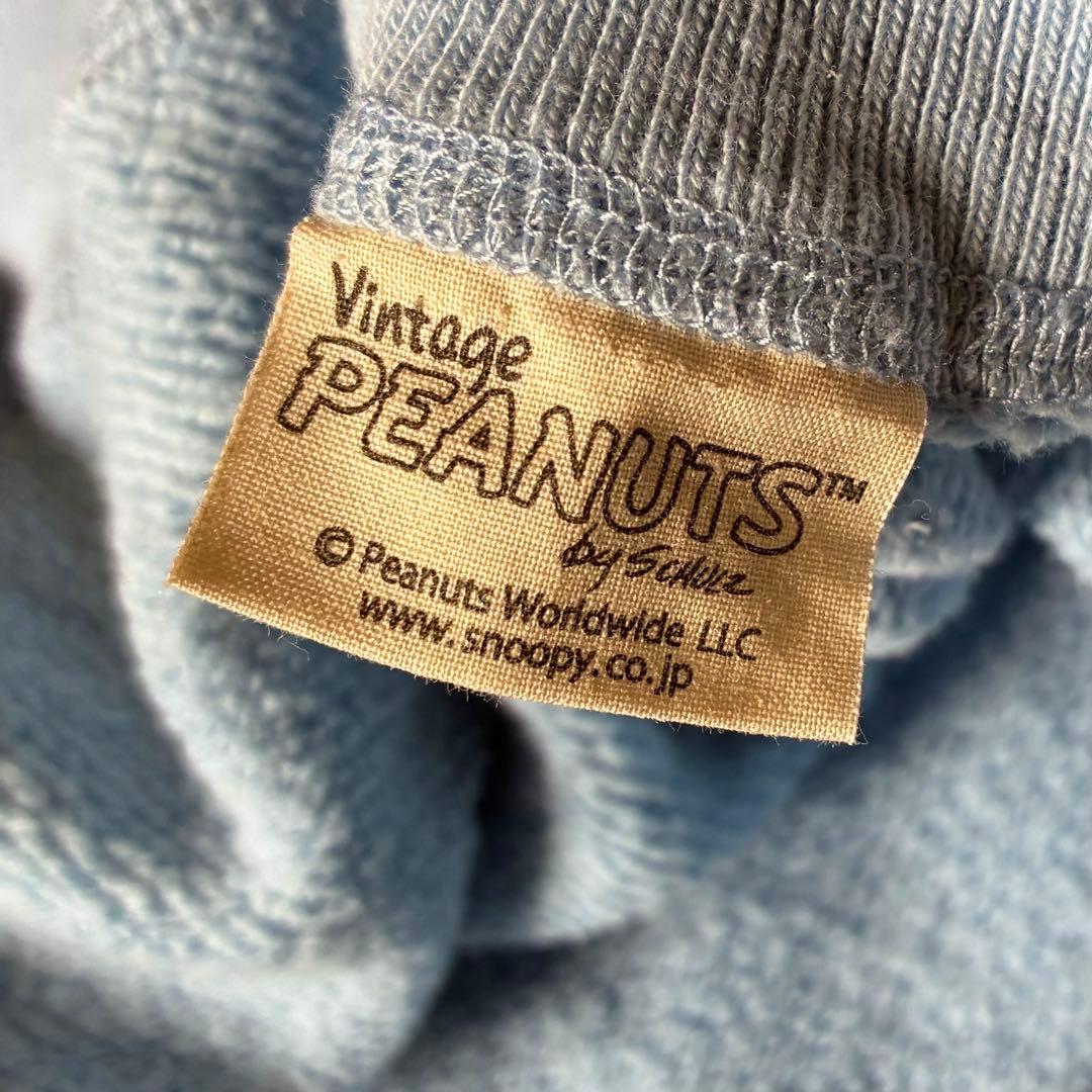 バズリクソンズ　BEAMS BOY　別注　クルースウェット　スヌーピー　サックス
