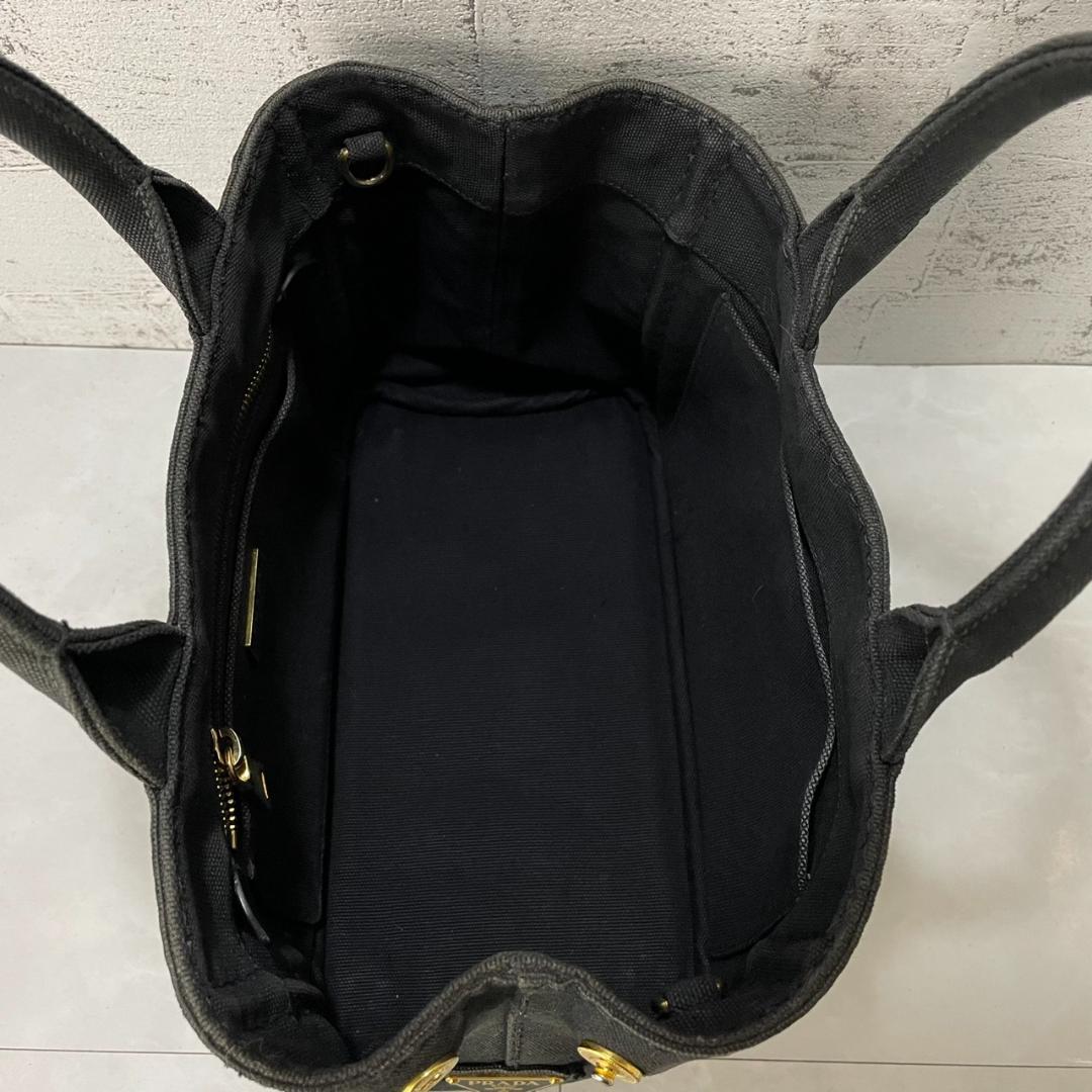 PRADA カナパ プラダ 2way ショルダーバッグ 1BG439 S 黒