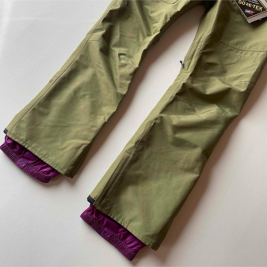 5471【美品】バートン　パンツ　ゴアテックス　メンズ　BALLAST　カーキ