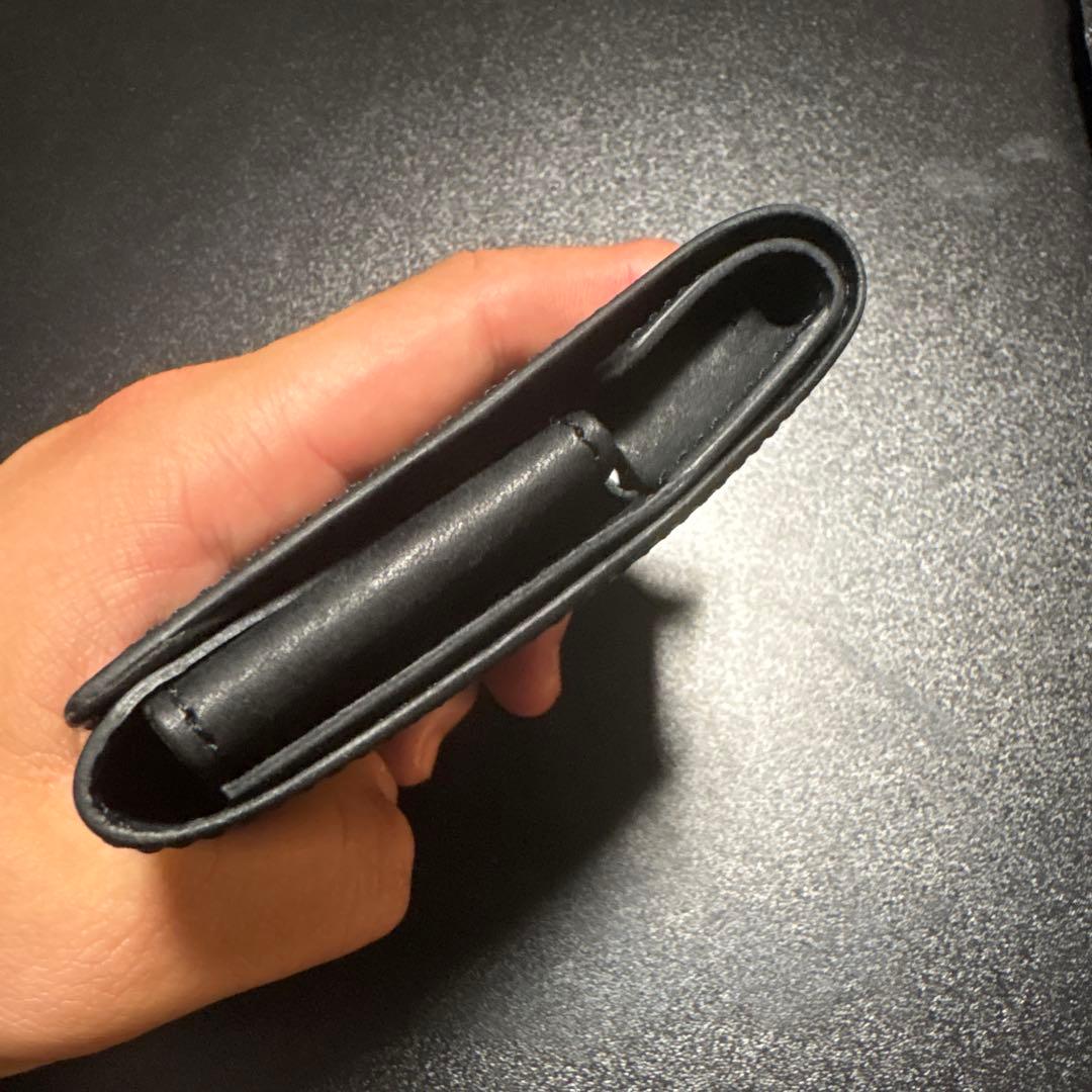 【美品・BLACK】プエブロレザー使用com-ono SLIM-005pb