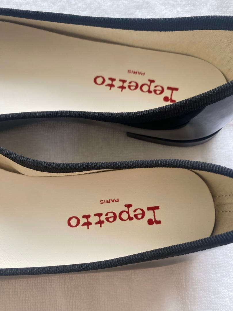 Repetto ブラック バレエシューズ