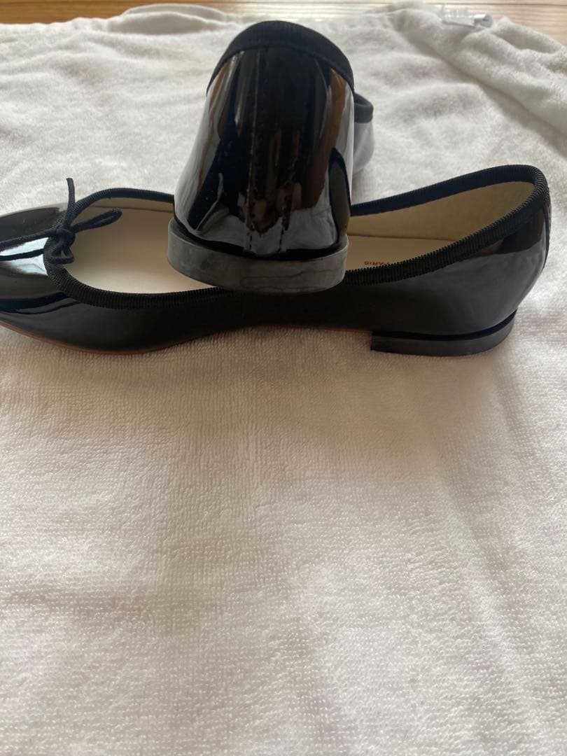 Repetto ブラック バレエシューズ