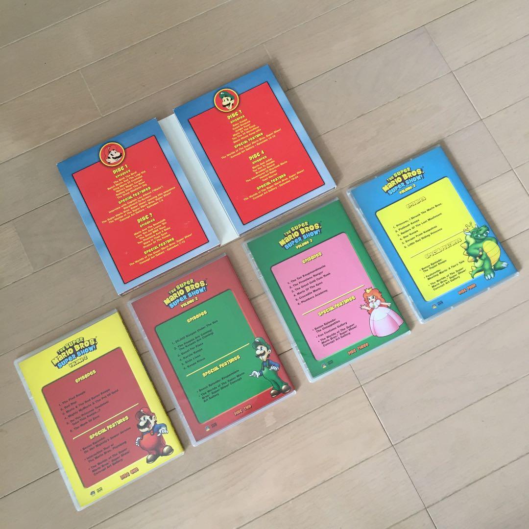 マリオ ゼルダ Captain N 80年代 90年代 DVD まとめ 北米版