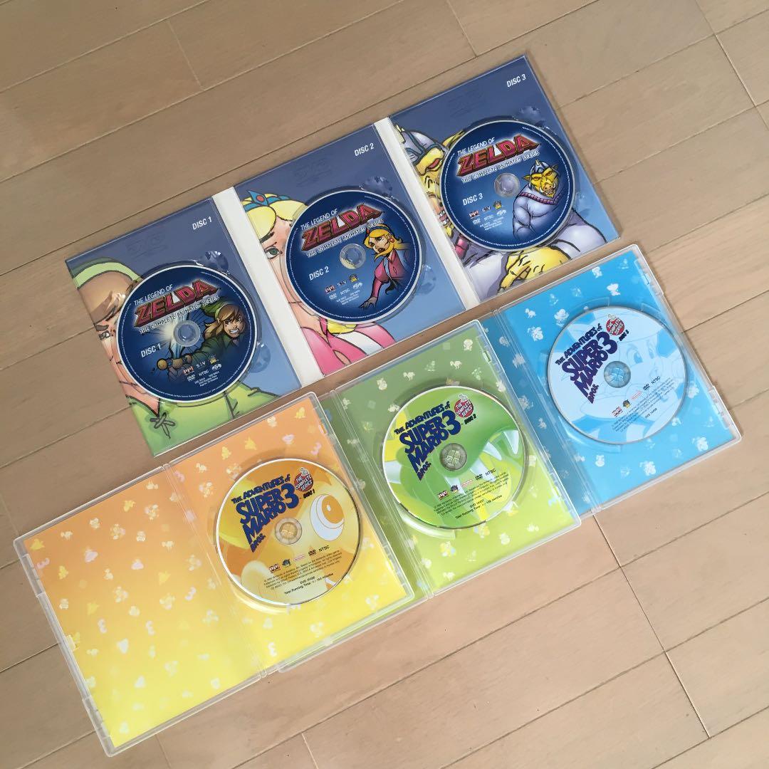 マリオ ゼルダ Captain N 80年代 90年代 DVD まとめ 北米版