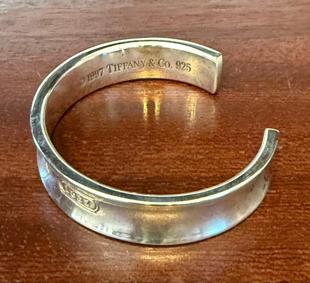 ティファニー バングル 1837 ナロー ブレスレット ビンテージ 希少