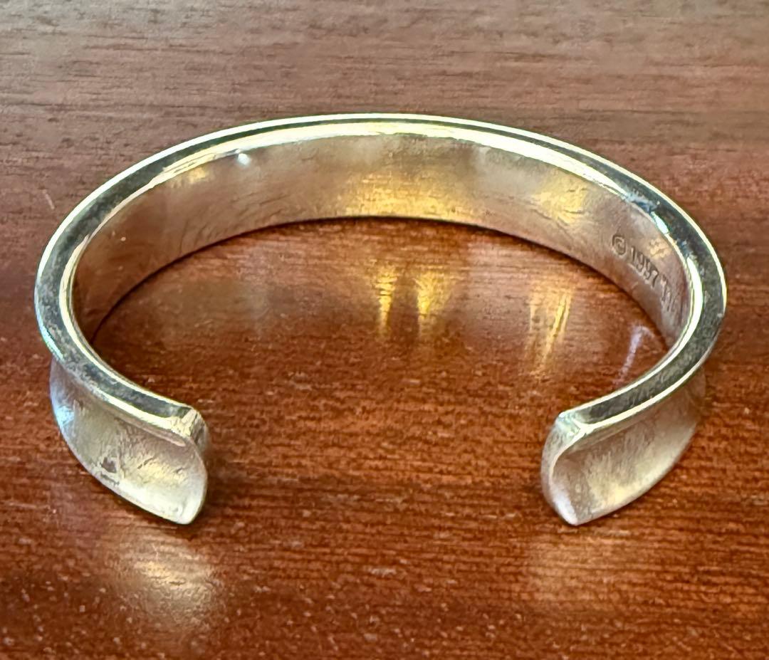 ティファニー バングル 1837 ナロー ブレスレット ビンテージ 希少