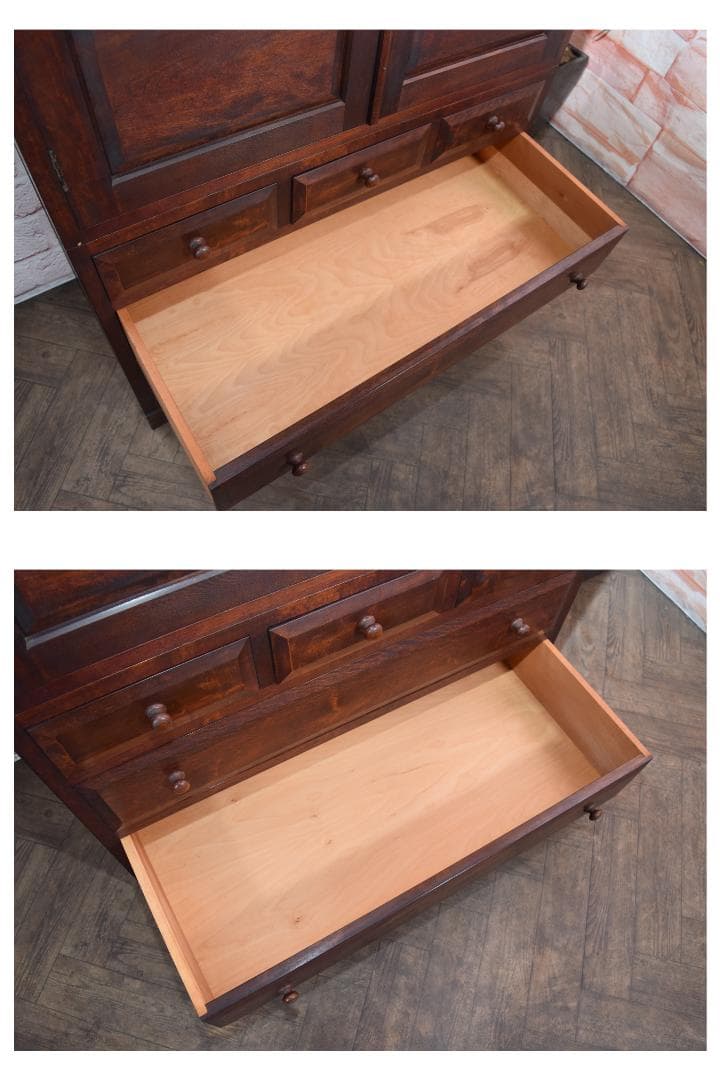 松本民芸家具 和箪笥 着物タンス ミズメザクラ D型