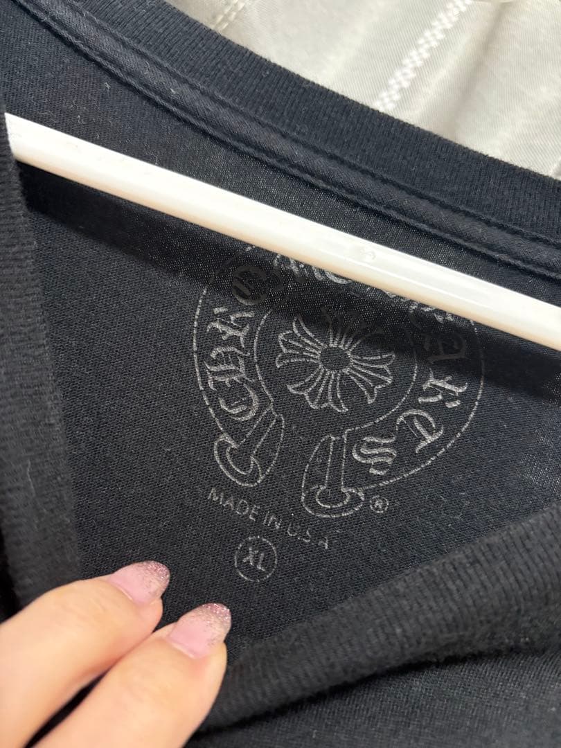 正規店購入CHROME HEARTS ブラック 長袖ロンT⭐︎美品