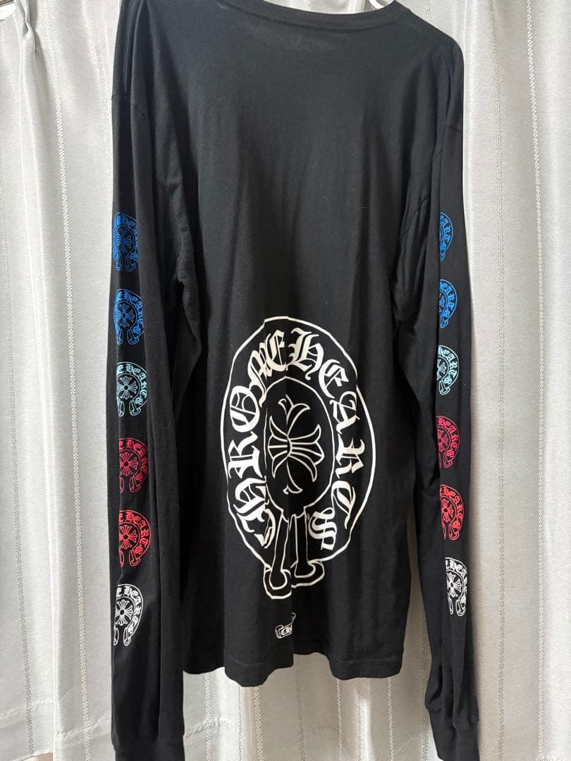 正規店購入CHROME HEARTS ブラック 長袖ロンT⭐︎美品