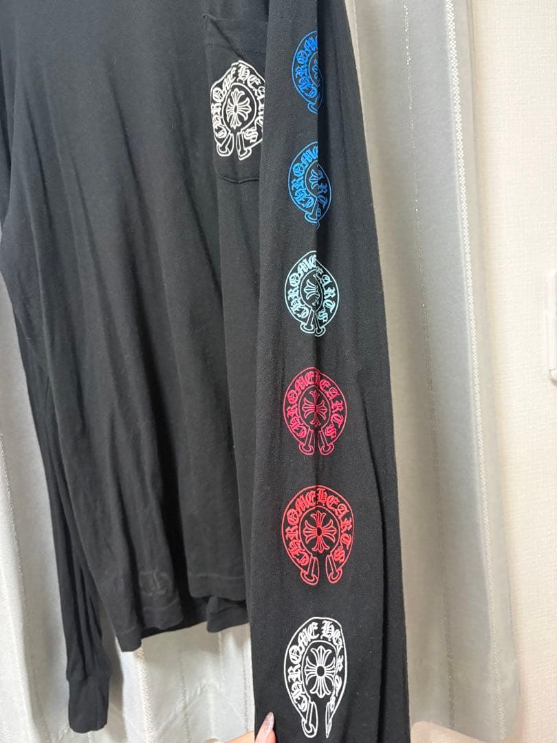 正規店購入CHROME HEARTS ブラック 長袖ロンT⭐︎美品