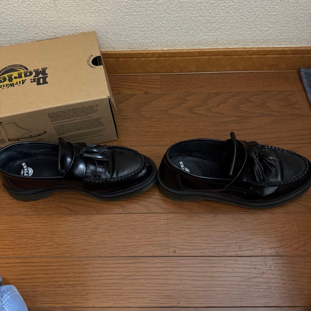 Dr. Martens ドクターマーチン タッセルローファー 黒 レザー