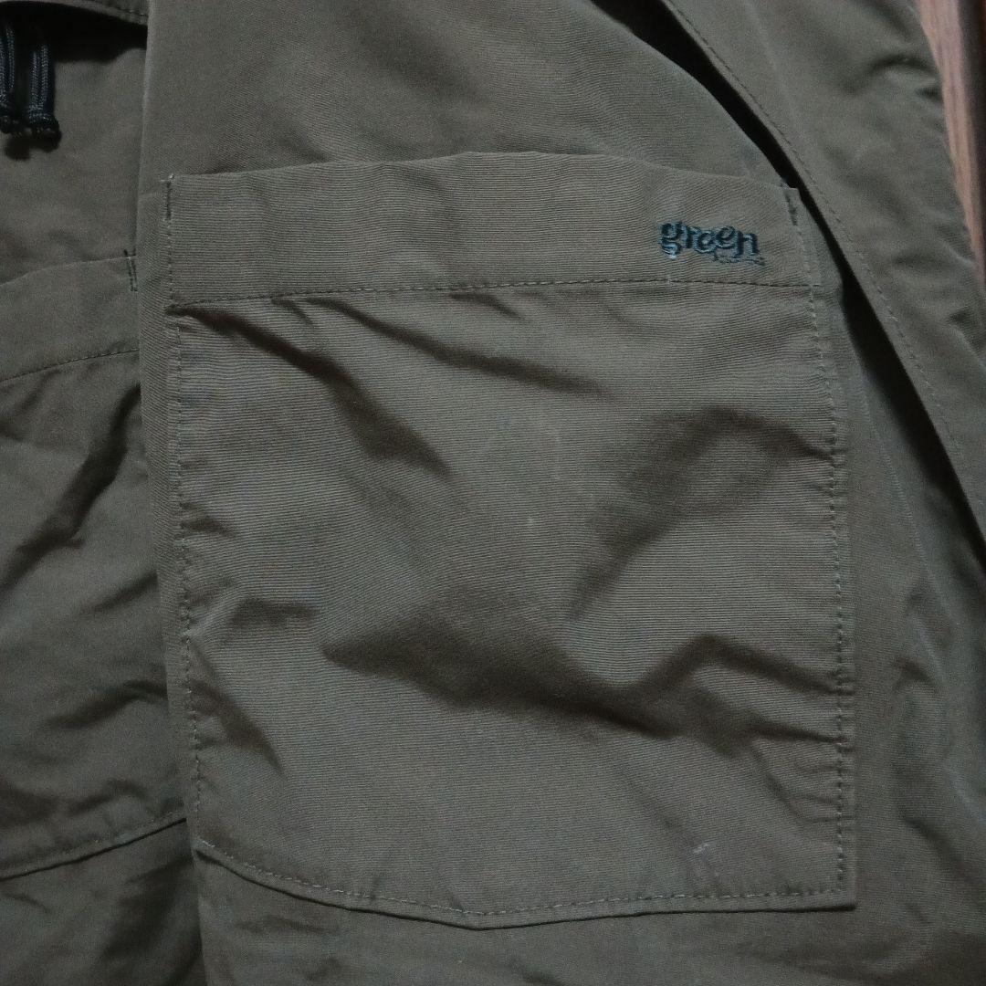 greenclothing bibpants グリーンクロージング　オリーブ　L