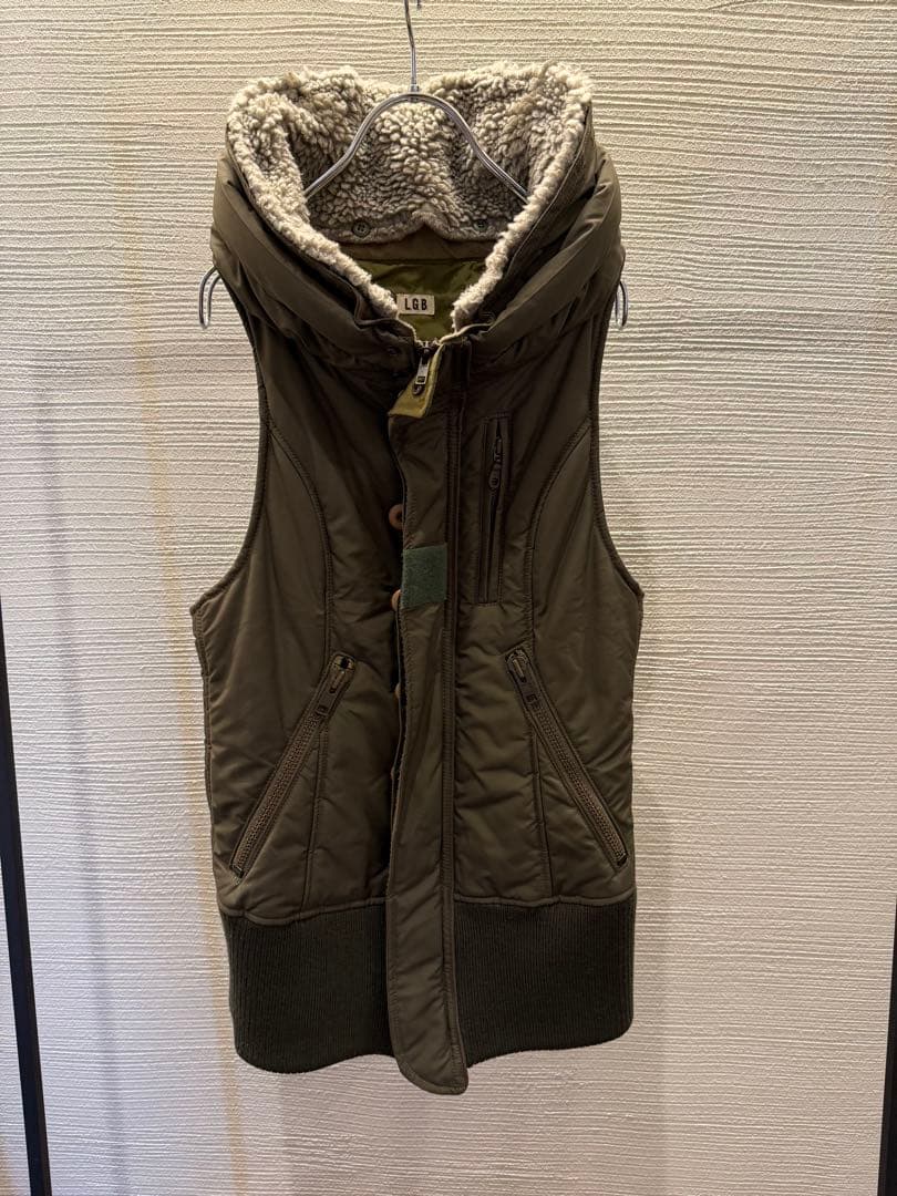 ジャケット・アウター 00s L.G.B. bono puffer vest down jilet