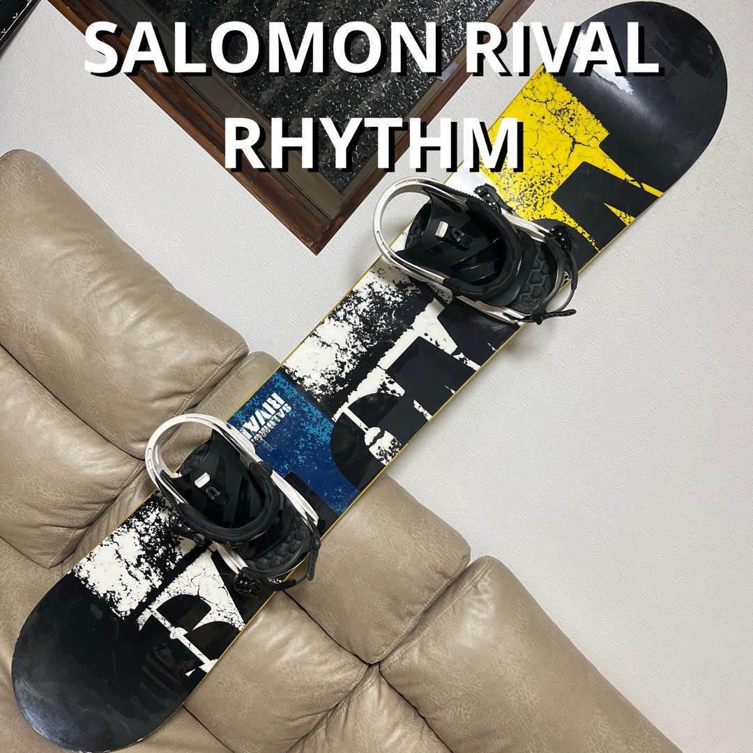 SALOMON RIVAL 153 × SALOMON RHYTHM