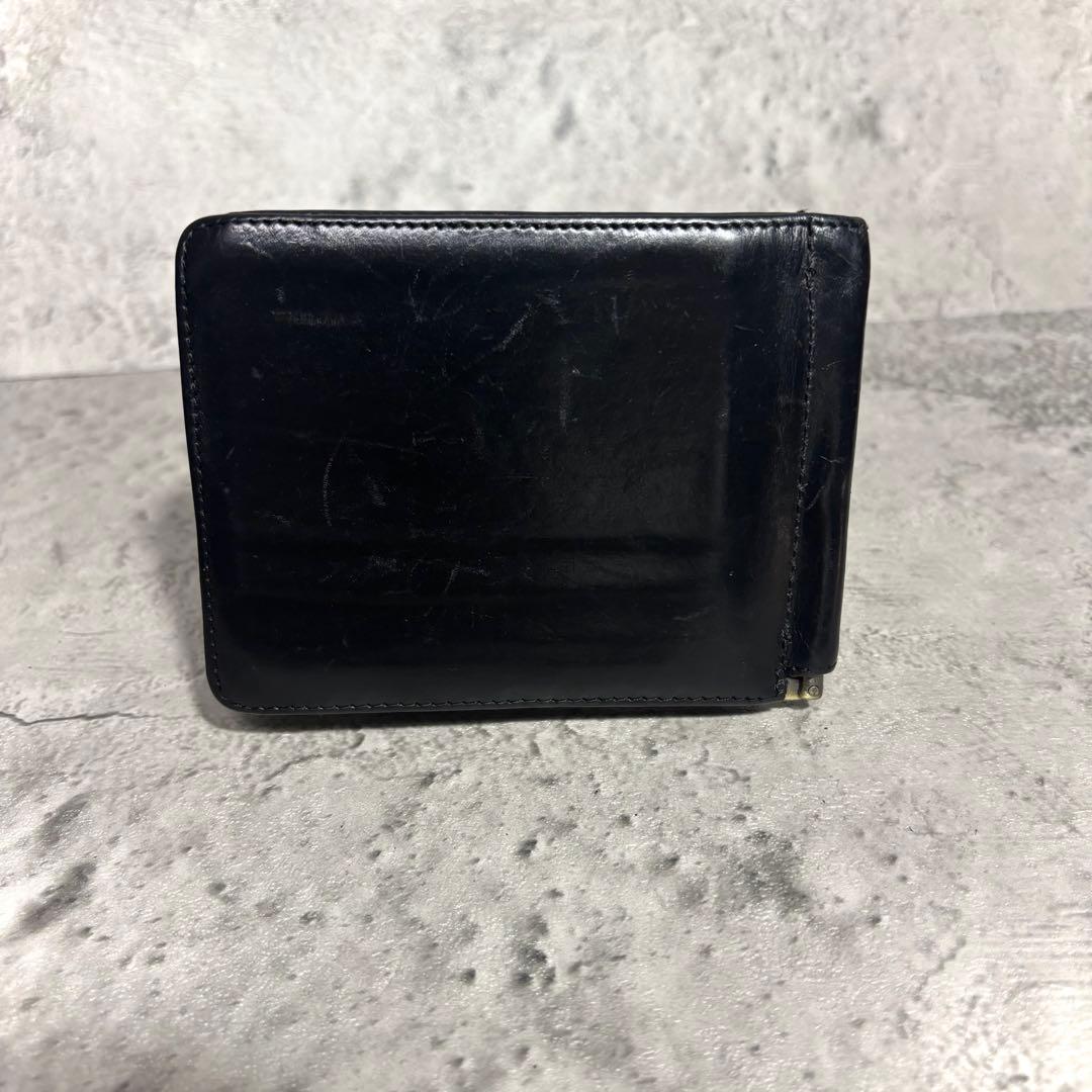 【dsk8！】グレンロイヤル マネークリップ ブラック 黒 レザー 財布
