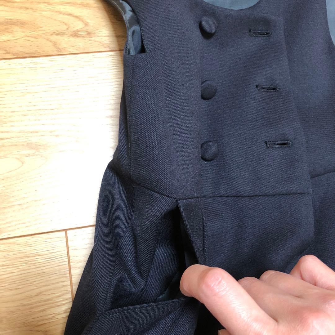 ショパン　ウールジャンパースカート　ボレロ2点セット　120センチ　お受験