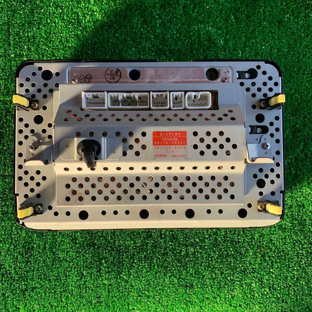 トヨタ　17クラウン　純正ナビモニター　動作確認済み　送料込み　送料無料　中古品