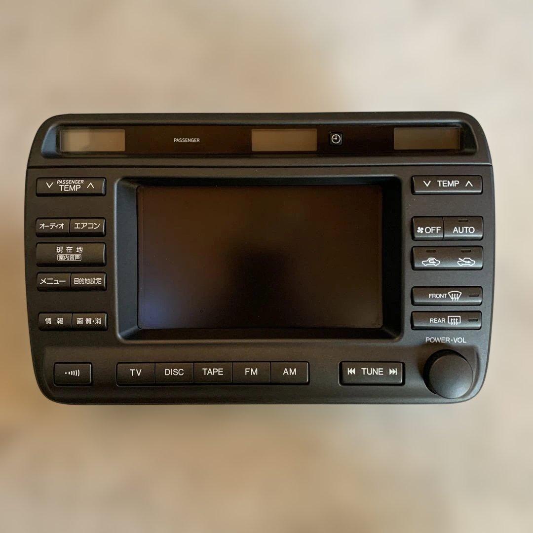 トヨタ　17クラウン　純正ナビモニター　動作確認済み　送料込み　送料無料　中古品