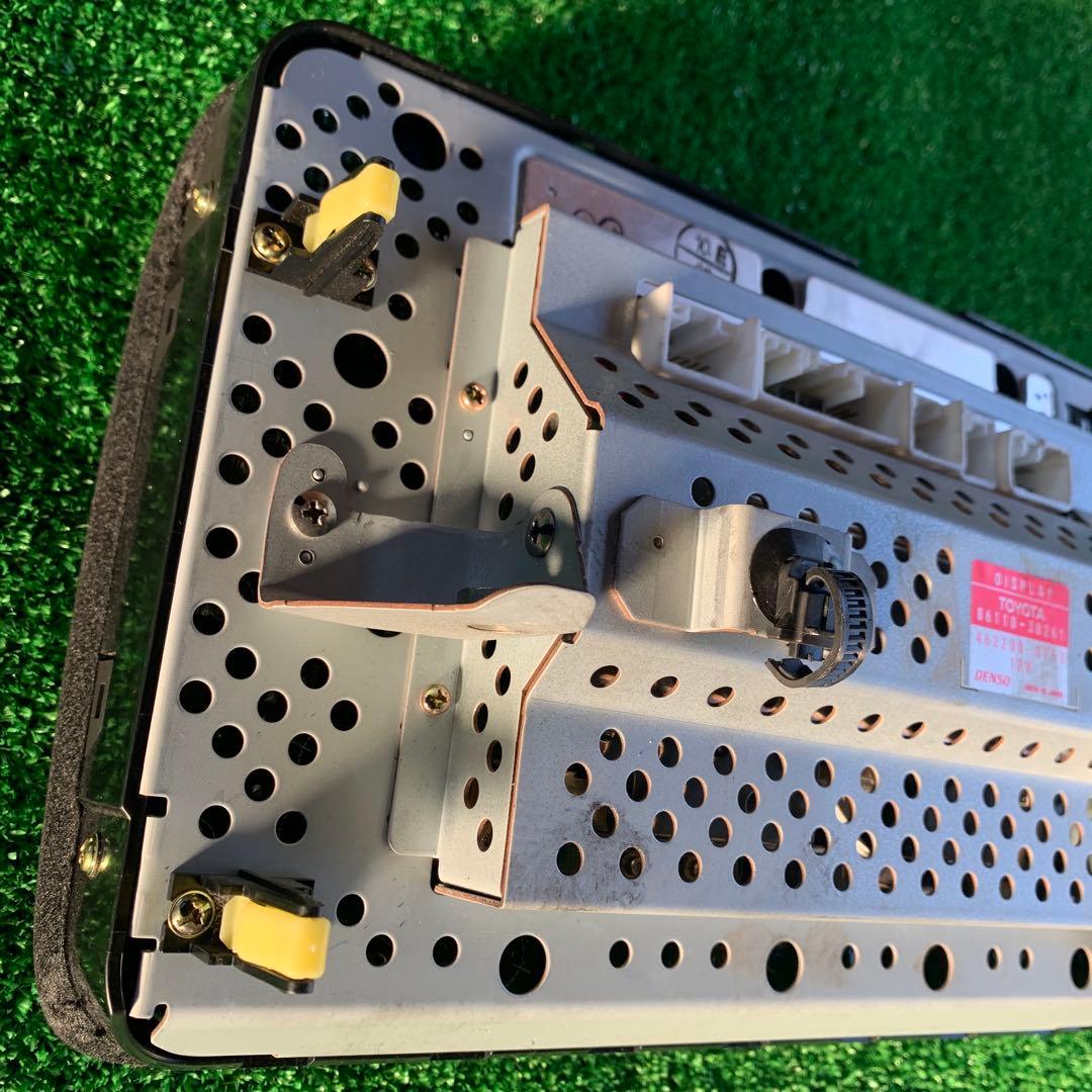 トヨタ　17クラウン　純正ナビモニター　動作確認済み　送料込み　送料無料　中古品