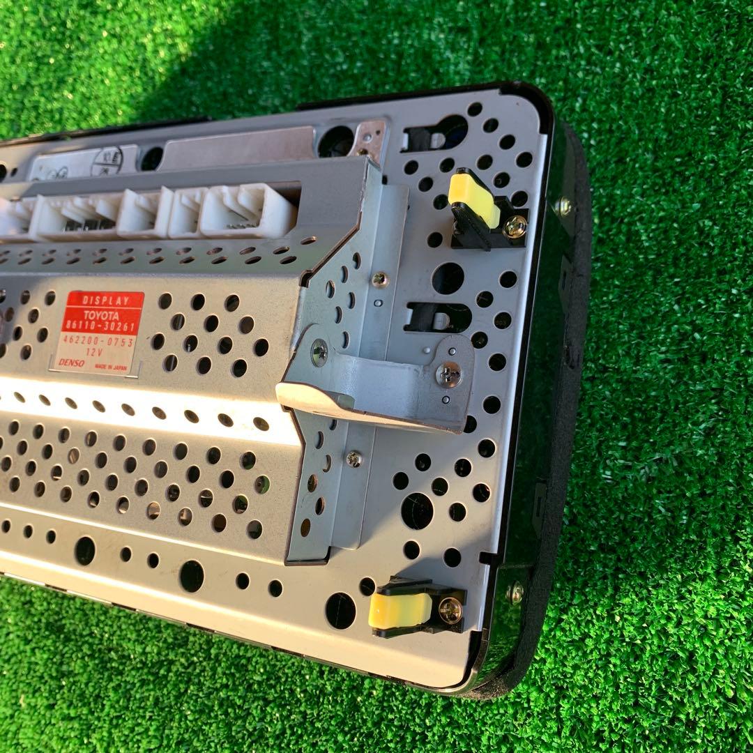 トヨタ　17クラウン　純正ナビモニター　動作確認済み　送料込み　送料無料　中古品