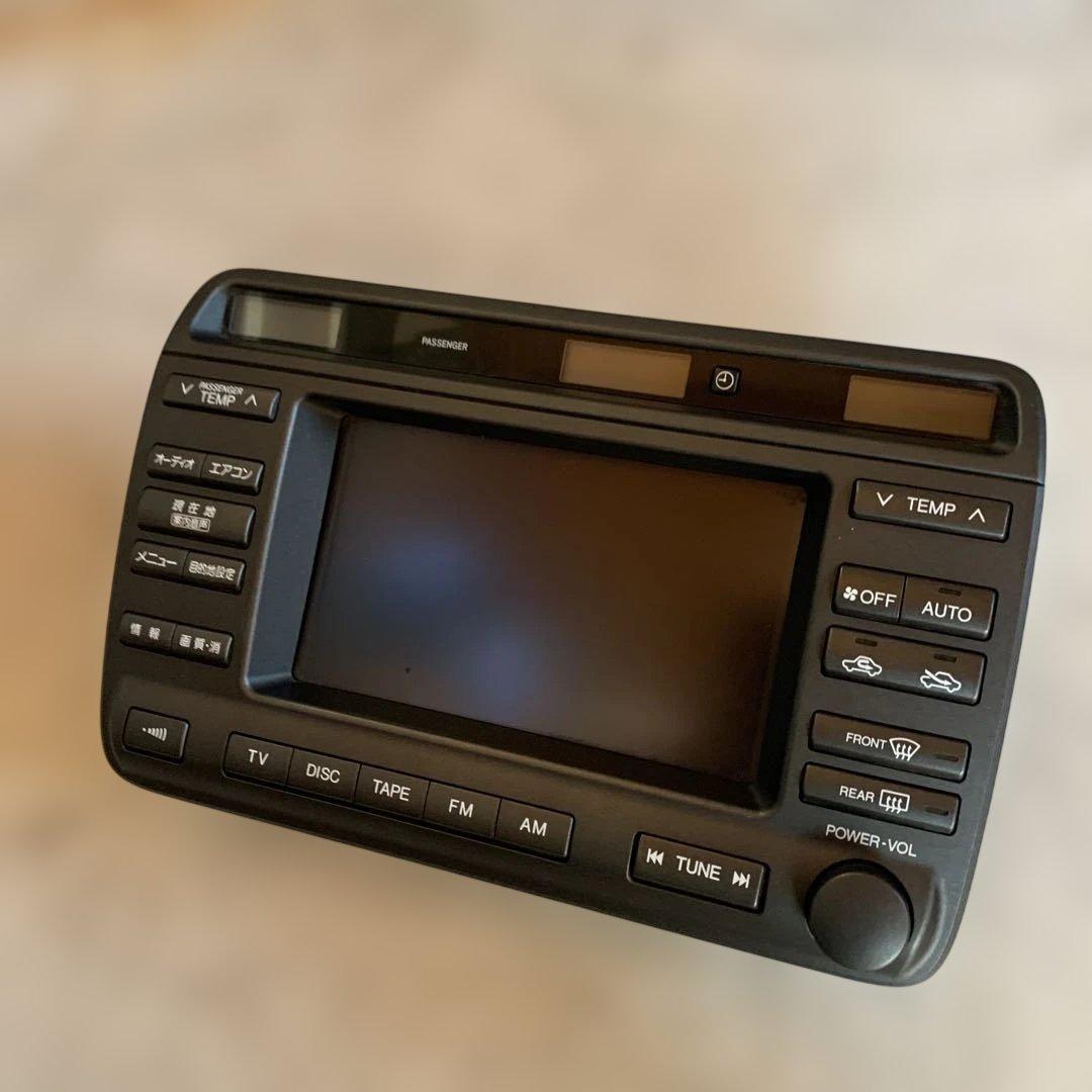 トヨタ　17クラウン　純正ナビモニター　動作確認済み　送料込み　送料無料　中古品