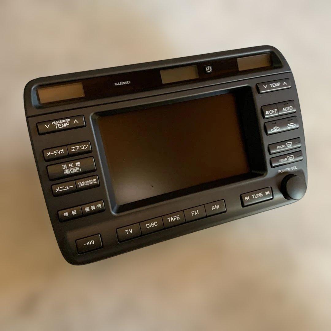 トヨタ　17クラウン　純正ナビモニター　動作確認済み　送料込み　送料無料　中古品