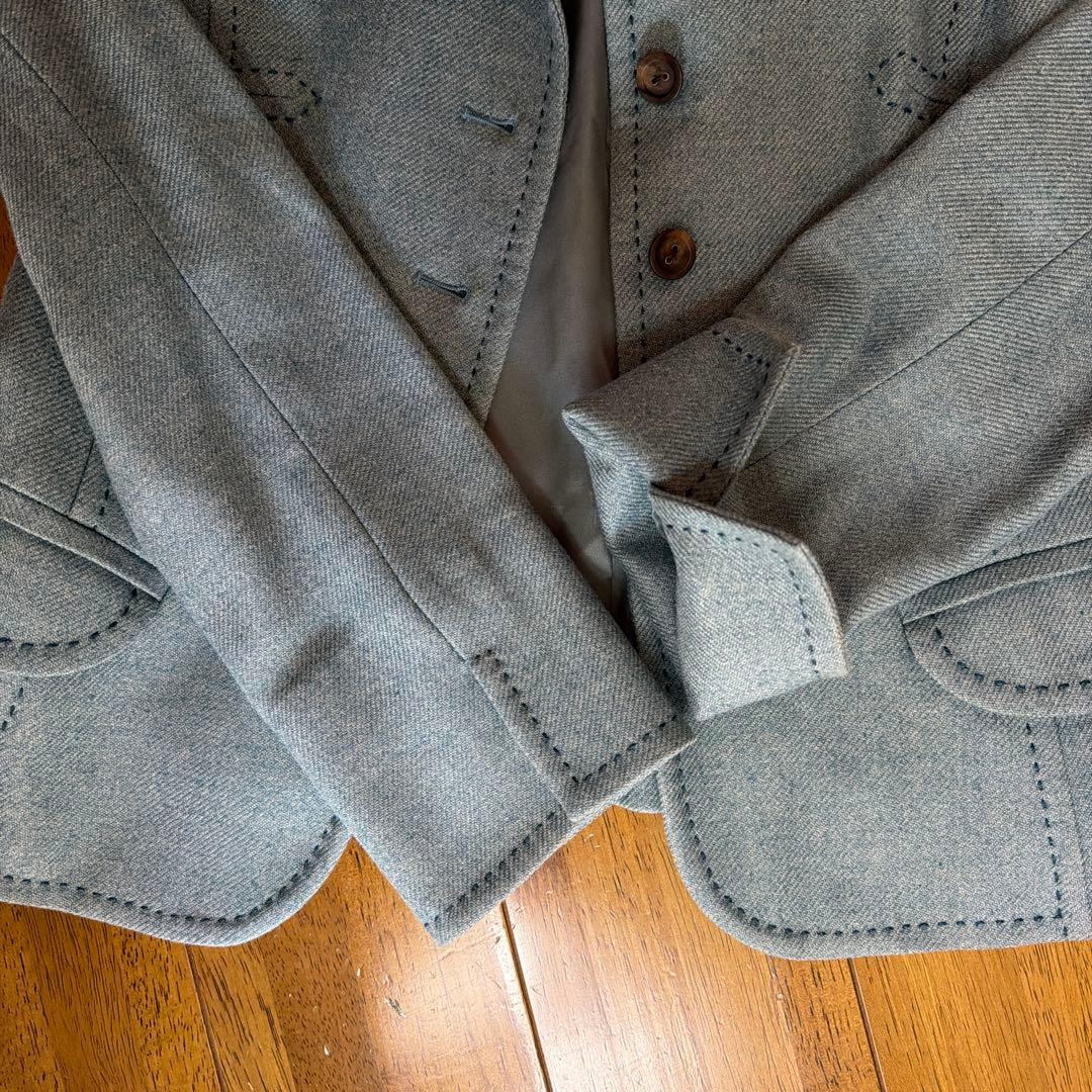 ★値下げ致しました！レリアン　コットンウール混ジャケット