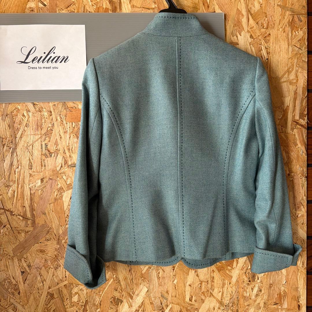 ★値下げ致しました！レリアン　コットンウール混ジャケット