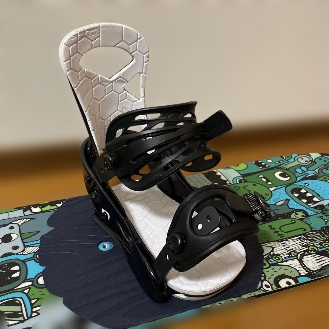 【キッズ】BURTON スノーボード5点セット 板125cm ブーツ24cm